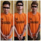 Jual Narkoba Dekat Rumah Ibadah, Tiga Orang Pria di Gelandang ke Polres Binjai